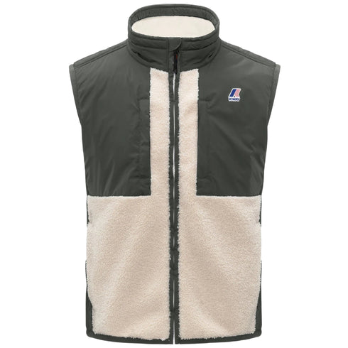 K - Way Gilet Gilet Uomo Vital 4.0 Teddy M A25 - KWAYK5122RW - B0A - M - Francavilla Moda